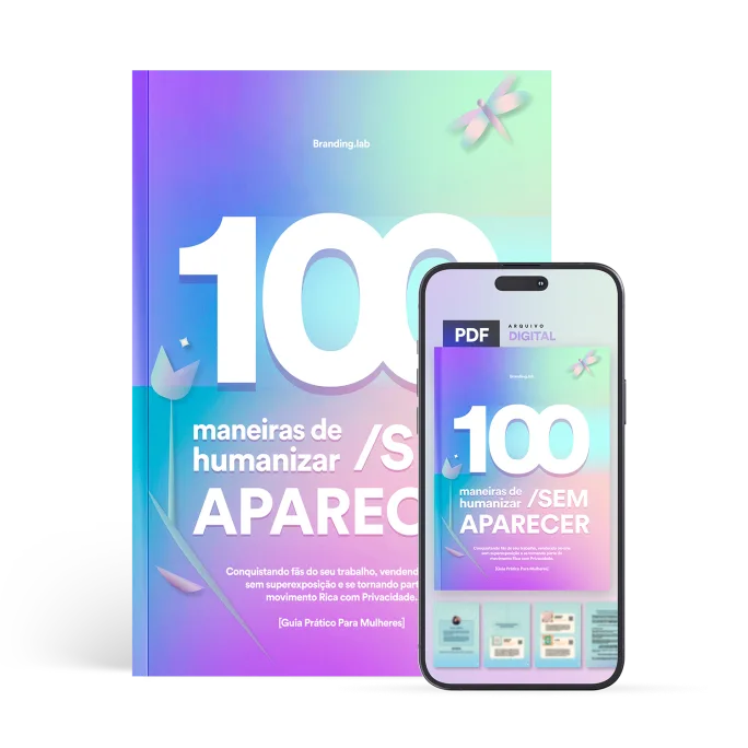 Versão física e digital do livro 100 Maneiras de Humanizar Sem Aparecer